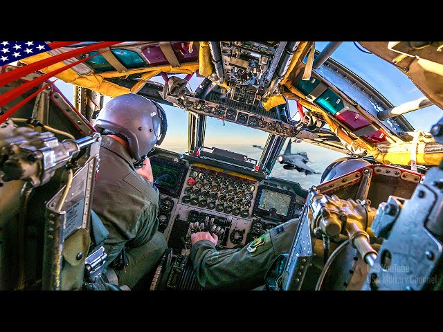 Baltic Skies: Inside a B-52 Cockpit with NATO Fighter Jets Over Russia’s Backyard