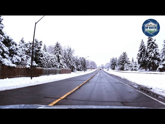 Kanata Snow Storm Drive: A winter wonderland in Ottawa