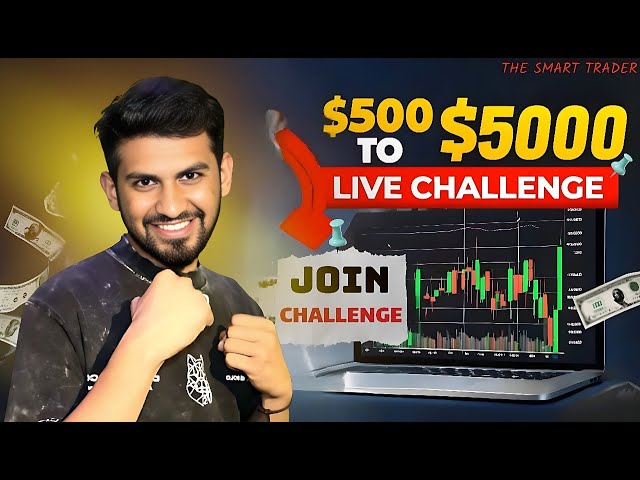 24 jan[ Day 13 ] CRYPTO USOIL XAUUSD LIVE TRADING The Smart Trader| 500 to 5000 usd challenge|