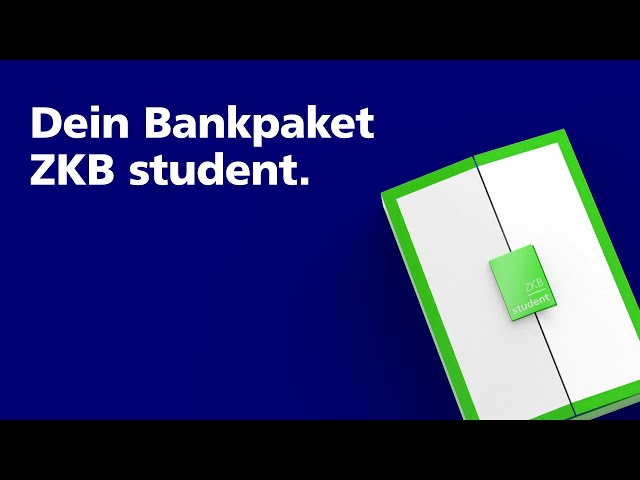 ZKB student: Jetzt Vorteile entdecken