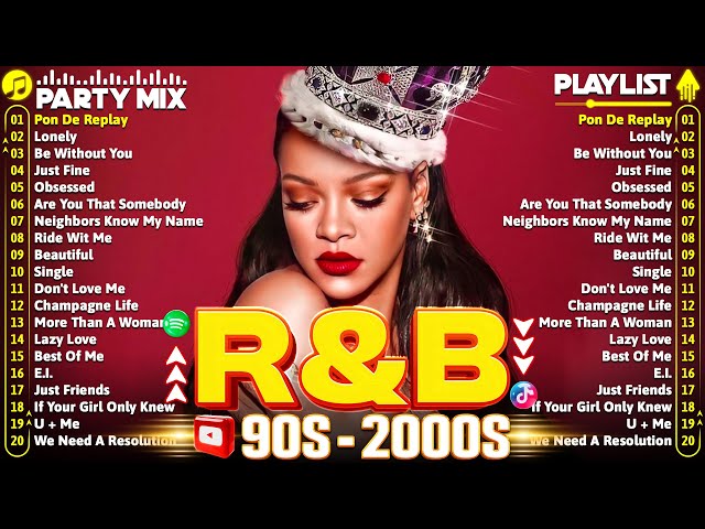 Best of Old School 90's 2000's Rnb Music Hits 🎵 Rihanna, Usher, Akon, Nelly, Ne Yo, Mariah Carey