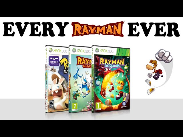 Unboxing Rayman + Gameplay | 2007-2013 Evolution | XBOX 360