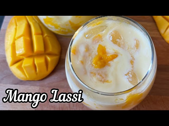 Mango lassi recipe | Aam ki lassi recipe | mango lassi with fresh mango | How to make mango lassi