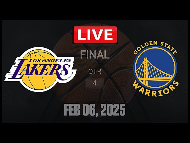 NBA LIVE! Los Angeles Lakers vs Golden State Warriors | February 06, 2025  | NBA 2K25