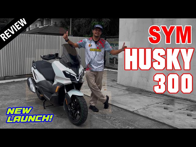 2025 NEW SYM HUSKY 300 Scooter | Malaysia Review