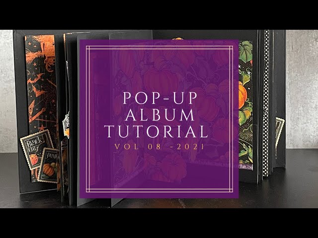 Pop Up Album Tutorial featuring Midnight Tales