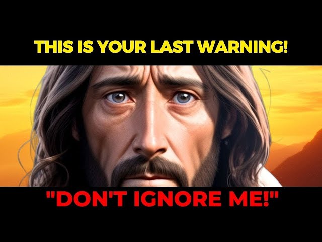 🔴 GOD SAYS: YOU WILL CRY LATER IF YOU IGNORE ME THIS TIME | GOD'S MESSAGE TODAY | #jesus #god #faith