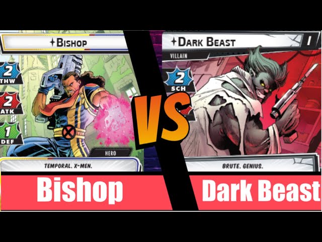 Marvel Champions | Bishop | Vs Dark Beast | X-Men | Age of Apocalypse | Leadership | X-Force