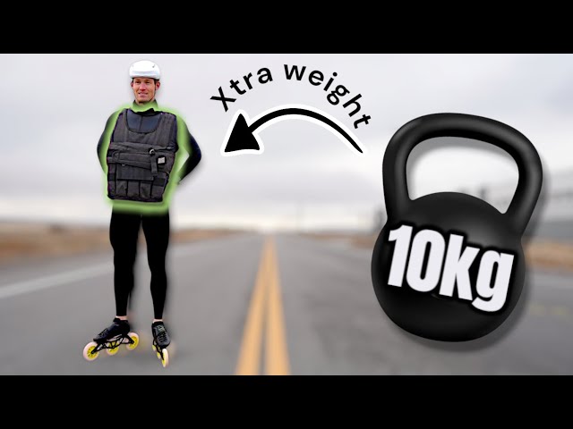 How Slow Do You Skate With 10kg extra weight??