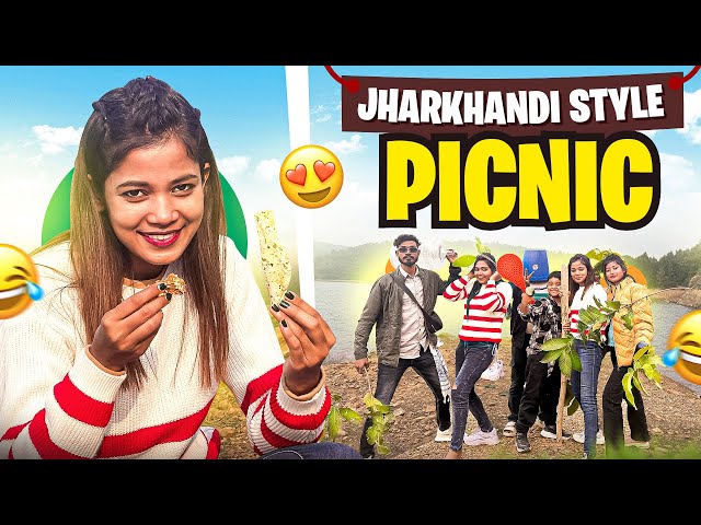 Jharkhandi style picnic 😂| asa dance kiye mza aaya 🤣| vidhi mahto new vlog |￼