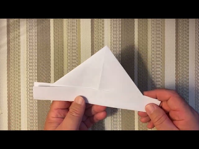 Paper boat. Traditional version. How to make paper boat easy. Origami easy. Paper boat that floats.