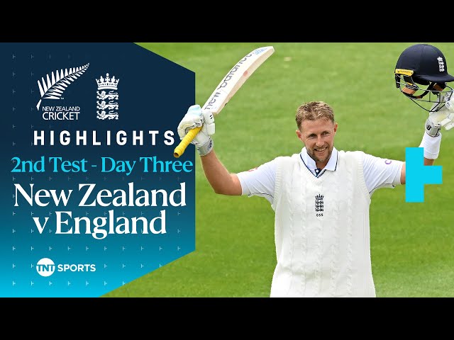 New Zealand vs England 2nd Test (Day 3) 🏏 | England Seal The Series Win! 🔥 | TNT Cricket Highlights