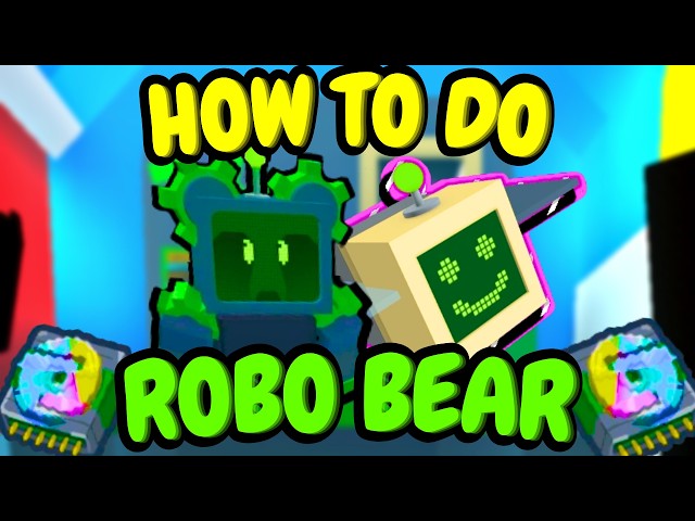 Robo Bear Challenge In Bee Swarm Simulator EXPLAINED!