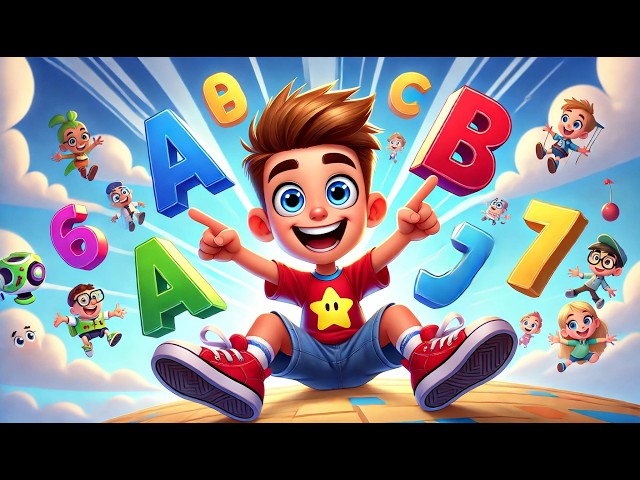 Learn ABC Letters A to J with Billy! Fun Alphabet Song! 🔤🎶