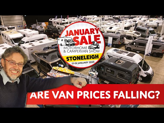 Exploring Motorhome Prices at The January Motorhome & Campervan Sale 2025 with Peter Vaughan