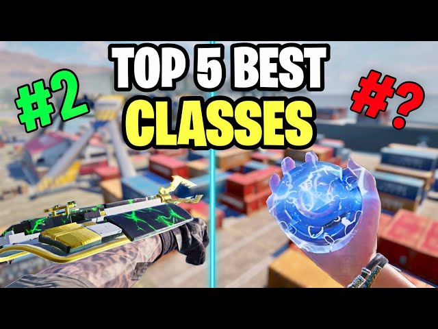 TOP 5 CLASSES IN SEASON 1 BATTLE ROYALE | COD Mobile | 2022