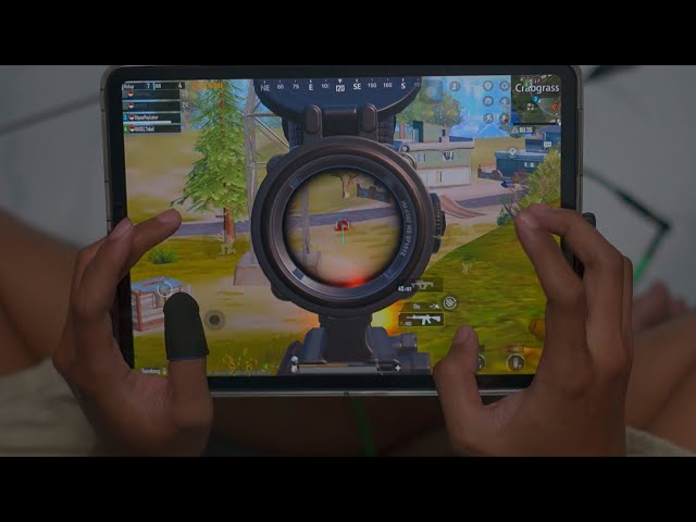 New Game Play !!! 90Fps🔥 Best 6 finger HANDCAM iPad Pro M2 chip‼️ | Solo vs Squad - PUBG MOBILE