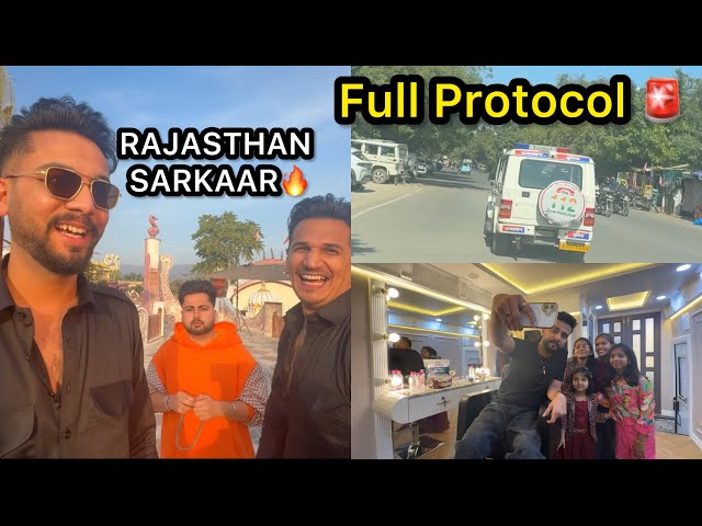 Rajasthan Me Full Protocol 🔥