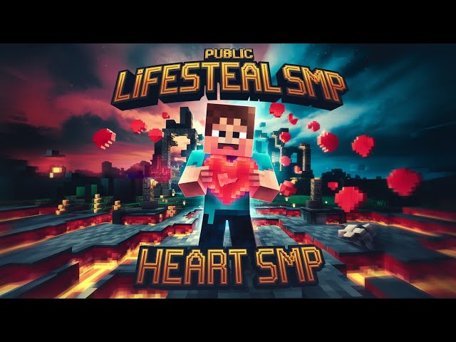 🔴[Live] Public Lifesteal SMP | Free To Join #heartsmp #shortslive #shorts