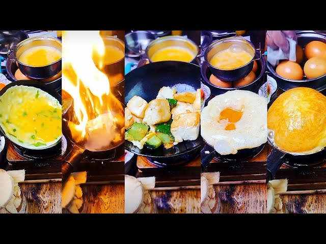 Miniature Pots cooking 🍳 different types of food cooking asmr 😋