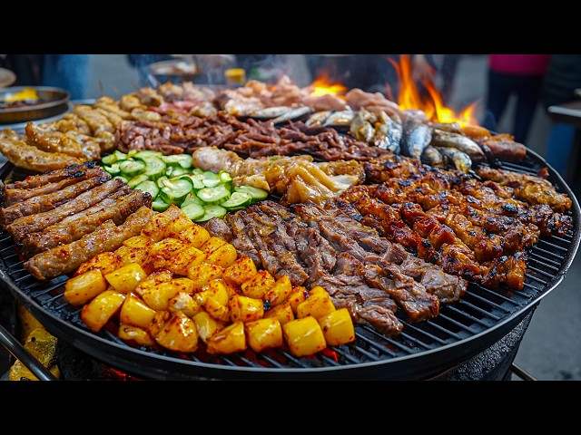 High Quality but Low Price! Delicious Street Foods in Saigon 2024/ Roast Pork, Chicken+ MORE