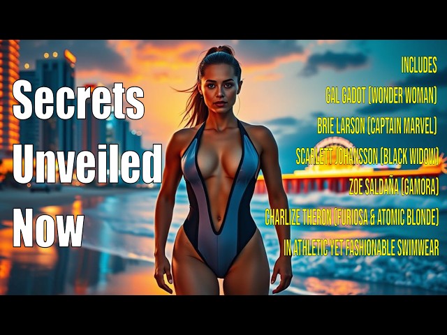 Unbelievable Swimsuit Secrets from Female Action Icons!