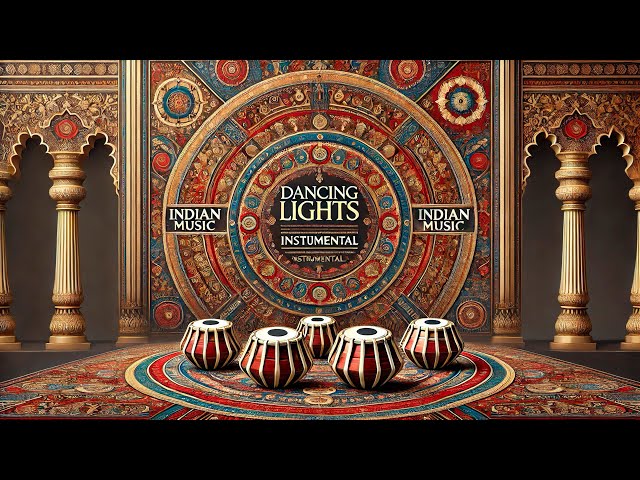 Indian music. Instrumental album. Dancing Lights. Relaxing music.