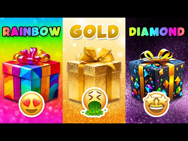 Choose Your Gift! 🎁 🎁  🎁  Diamond, Gold or Rainbow 💎⭐️🌈 Monkey Quiz