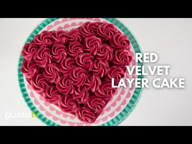 Red Velvet Layer Cake | Ultimate Slice of Sweetness | @watchgustotv