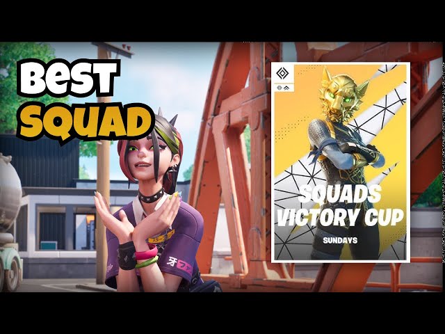 Dropping 50 KILLS in the Fortnite Victory Squad Cup 🏆