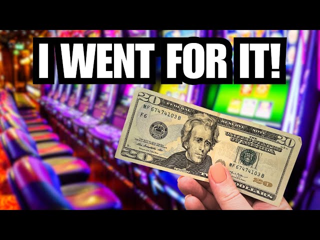 I Used The $20 Method At Circus Circus Casino (BIG WIN)