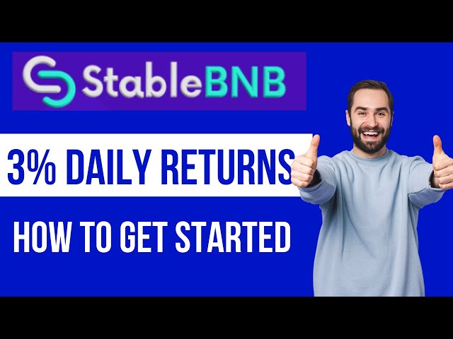 StableBNB Update | 330% Contract | 3% Daily