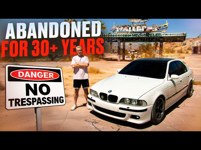 M5 E39 VS. GHOST TOWN & BREAKING DOWN IN THE DESERT - US ROADTRIP PT.2