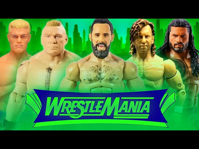 HEW Wrestlemania - Full Action Figure Show