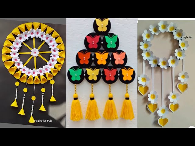 Top 3 amazing wallhanging decor ideas so beautiful and very easy Tranding wallhanging ideas decor ❤️