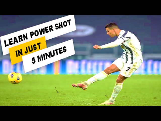 How to shoot/kick with power / Power Shoot Tutorial / Easy tips for power shot