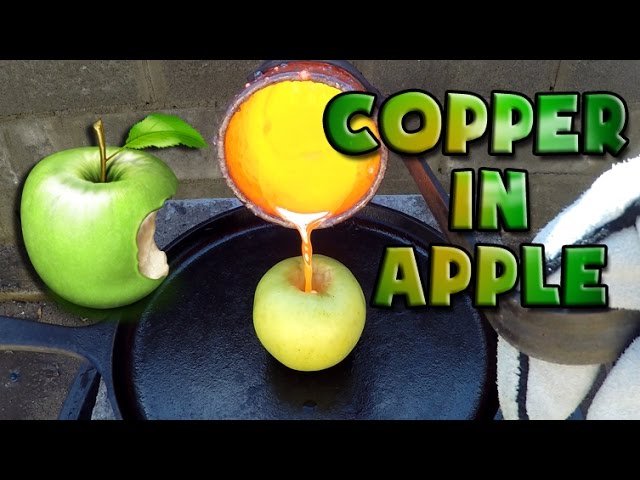 Molten Copper vs Apple