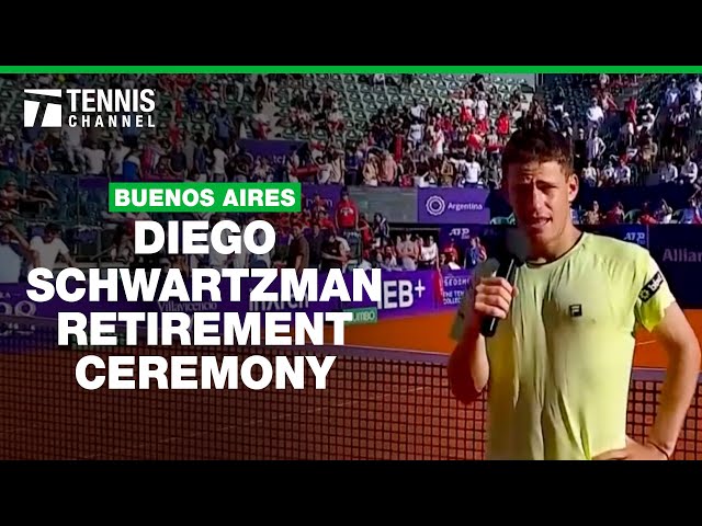 Diego Schwartzman Retirement Ceremony | 2025 Buenos Aires