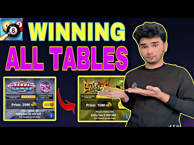 WINNING EVERY TABLE FROM LONDON TO BERLIN IN 8 BALL POOL 😱 | 8 BALL POOL GAMEPLAY | PSK 8BP YT PART2