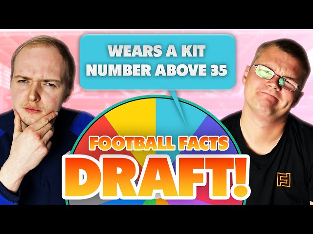 There Was Some WILD Picks In This FOOTBALL FACTS DRAFT!!!