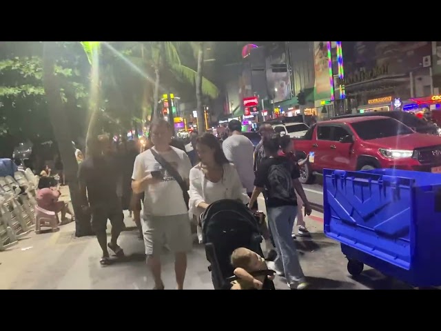 Pattaya Black African Prostitutes Sex Workers Along Beach Road Thailand Nightlife Illegal Immigrants