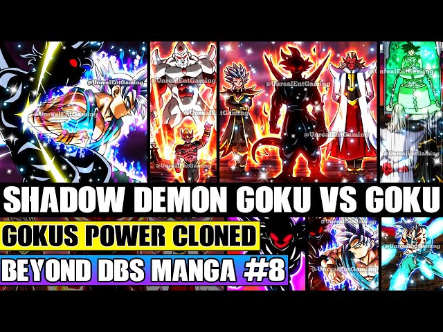 Beyond Dragon Ball Super Shadow Demon Goku Unleashed! Ultra Instinct Goku Vs Shadow Demon Goku