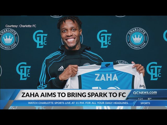 Wilfried Zaha aims to bring spark to Charlotte FC