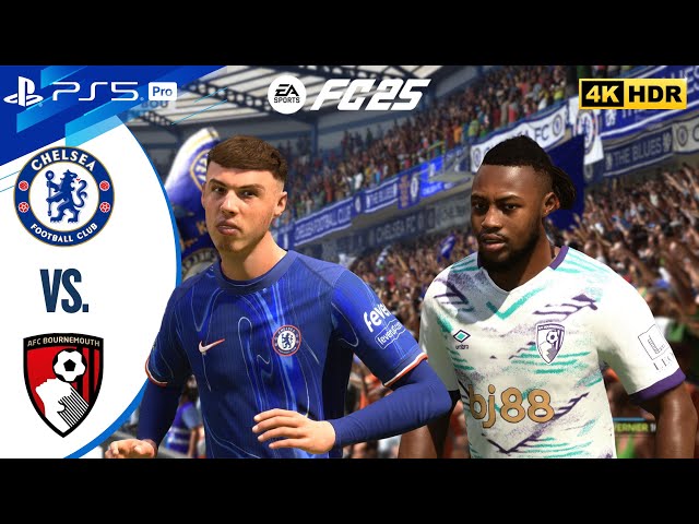 Chelsea vs Bournemouth | Cole Palmer | Premier League 24/25 Full Match | FC 25 | PS5 Pro [4K60]