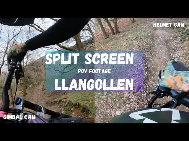 One Giant Leap Llangollen: Split Screen DH footage