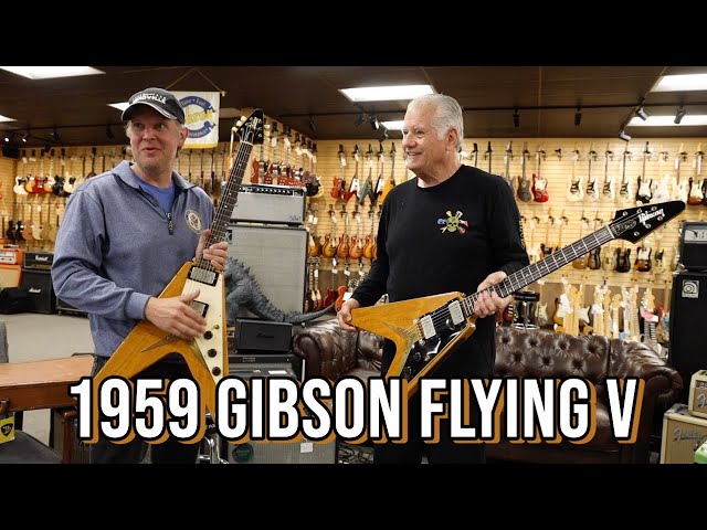 IS THIS A REAL 1959 GIBSON FLYING V??? | Joe Bonamassa & Norm at Norman’s Rare Guitars