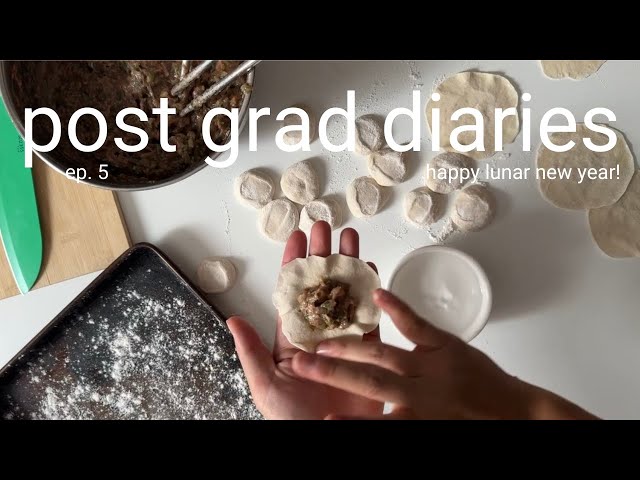 work-horsing and lunar new year manifesting | post-grad diaries ep. 5