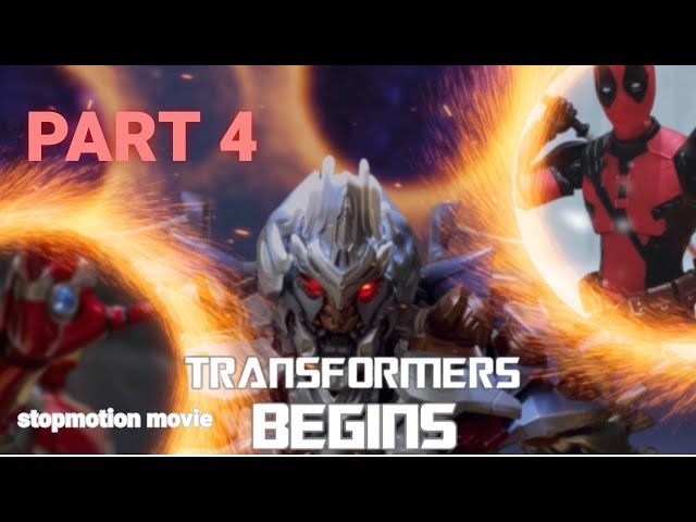 [PART4] TRANSFORMERS BEGINS stopmotion movie