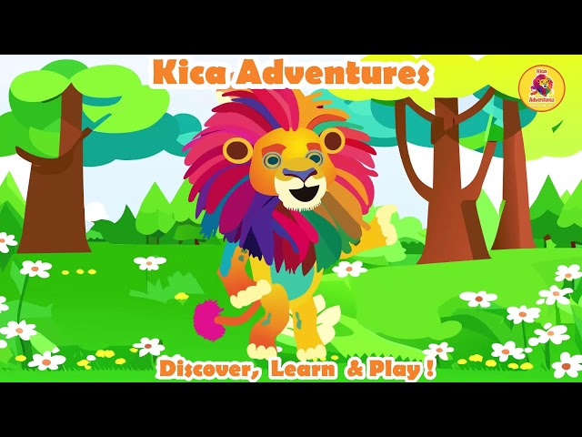 Kica's Educational Adventure: Numbers, Alphabets & Fun Learning! 🎉