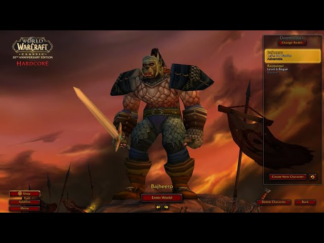 ⚔️[OnlyFangs] The Return of Bajheero: Level 30 HC Warrior⚔️ | WoW Classic: Hardcore